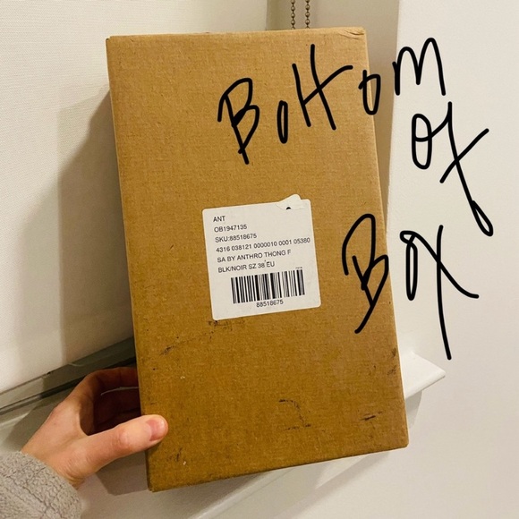 Anthropologie - T-Strap Sandals - Black - Size 7 (38) Fits 7/7.5 - 2024 - NWT - Picture 8 of 15